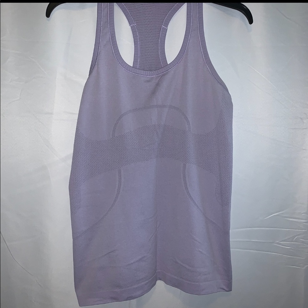 Lululemon violet swift tech racer back